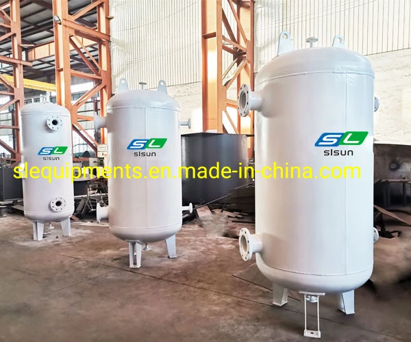 Reliable Quality 20 Bar 30 Bar 35 Bar ASME Code Pressure Vessel Steel Tank Vacuum Pressure Receiver Industrial Receiver Tank