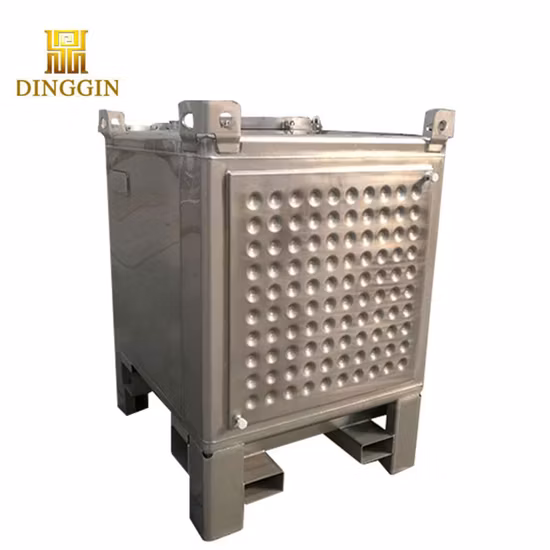 Folded Solid Chemical Storage IBC Tank