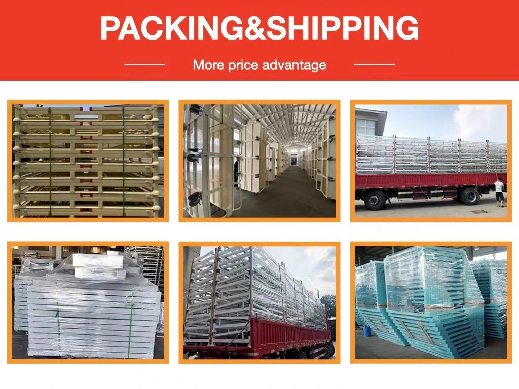 Heavy Duty Warehouse Storage Foldable Stackable Collapsible Metal Grid Metal Wire Mesh Cage