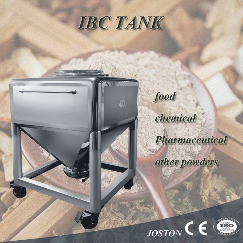 Joston Stainless Steel Plastic Granule Storage Material IBC Tank