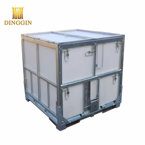 Folded Solid Chemical Storage IBC Tank