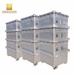 Folded Solid Chemical Storage IBC Tank