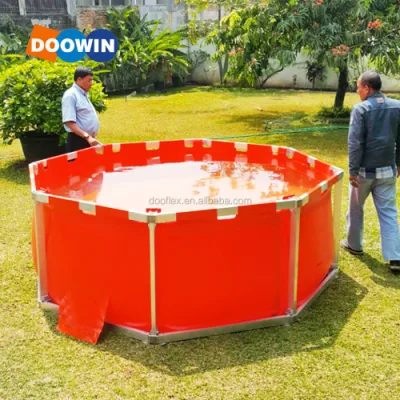 Water Storage Folding Fire Protection Open Top Frame Tanks