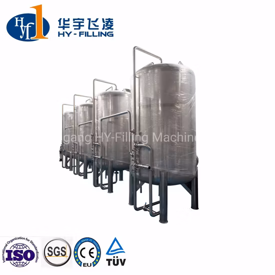 PP Element and Ss Tank with O3 Generator Filtration Plant Filter System System Water Filter